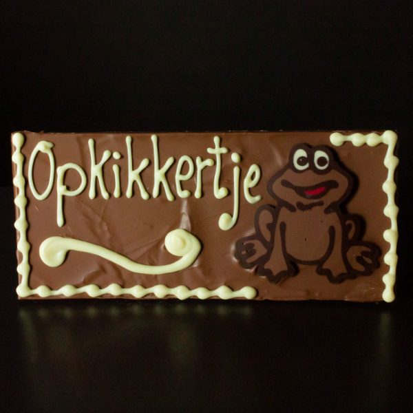 Chocoladereep "Opkikkertje"