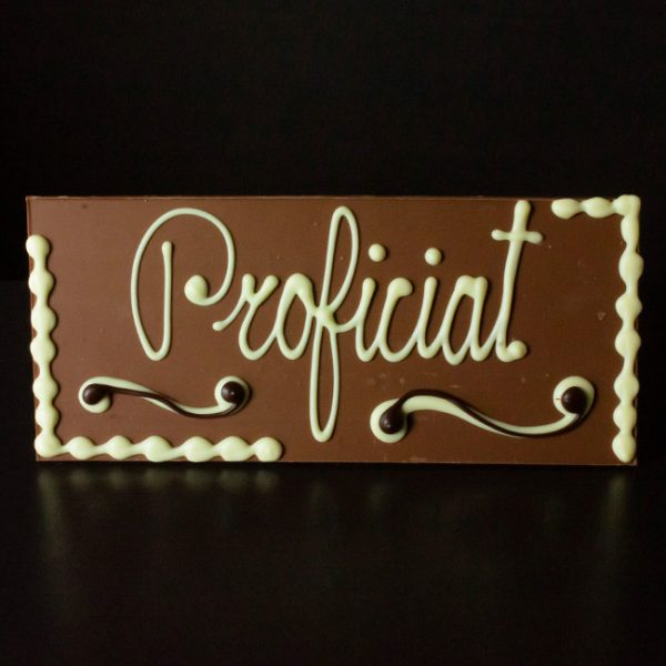 Chocoladereep "Proficiat"
